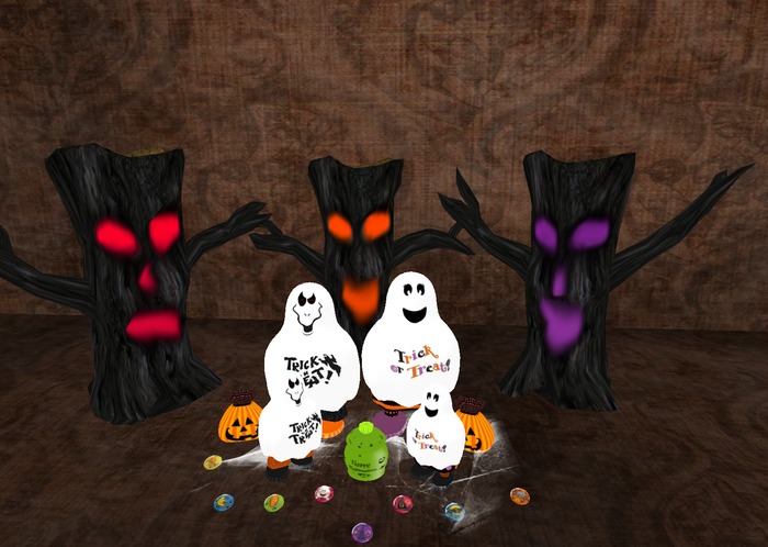 Going Trick Or Treating In The Woods Boxed