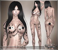 Rebels : "Music" full body tattoo (tintable)