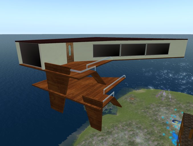 house x 1024 sqm land 27 prims 