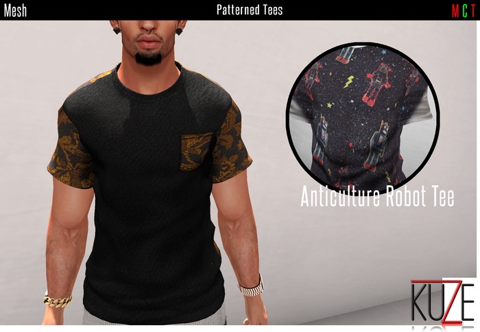 .kuZe. Anticulture Robot Tee