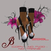 SANDALIA BREIL 8 BLANCO/NEGRO_ABTEXT