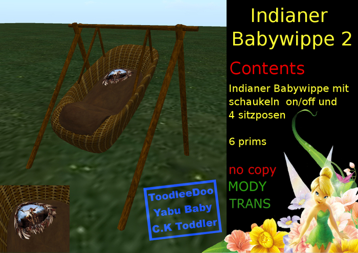 Indianer Babywippe 2