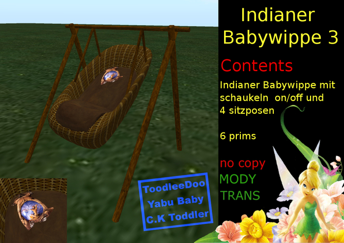 Indianer Babywippe 3