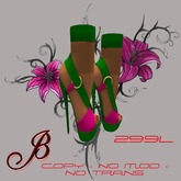 SANDALIA BREIL 8 VERDE/ROSA_ABTEXT