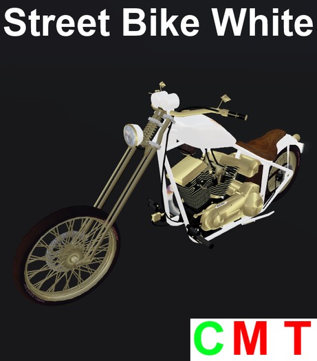 DRACK'S Street Bike White Beta7 (BOXED)