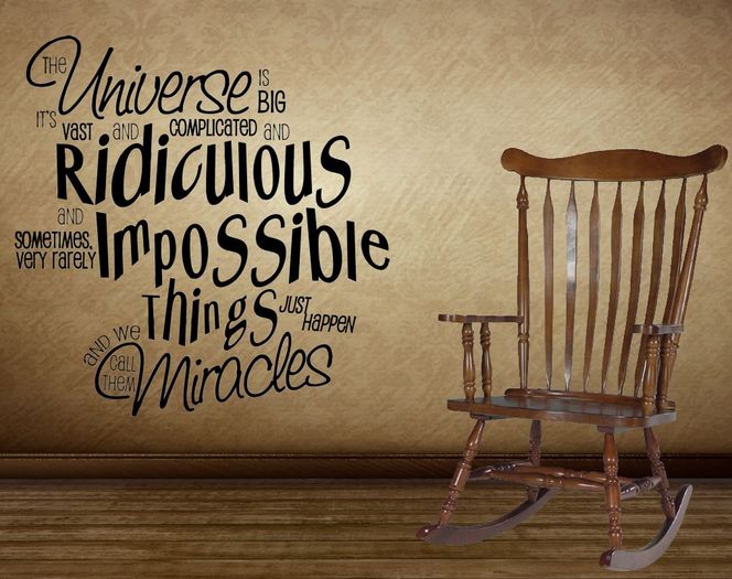 Miracles Wall Sticker