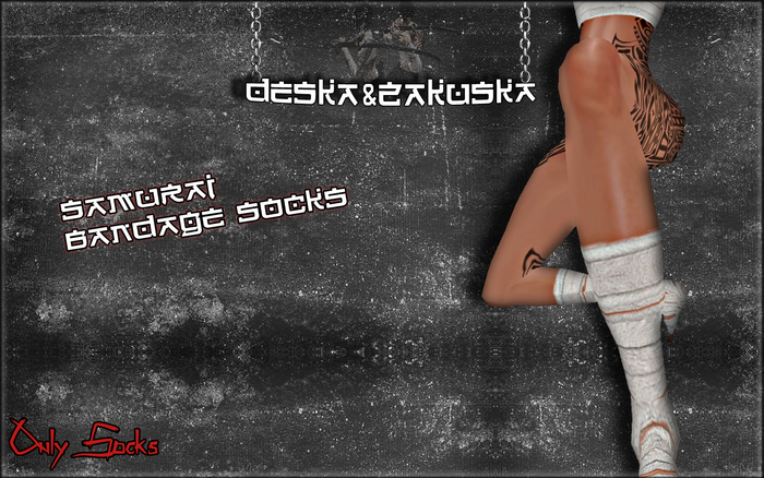 -D&Z-Samurai Bandage Socks -Unisex-