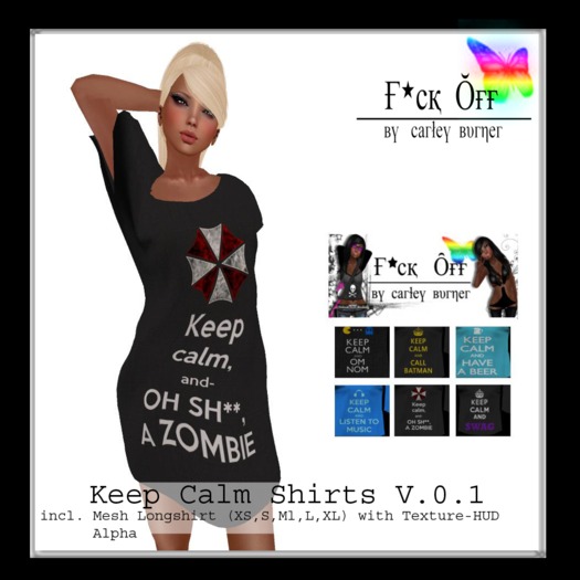 Keep Calm Shirts V.0.1