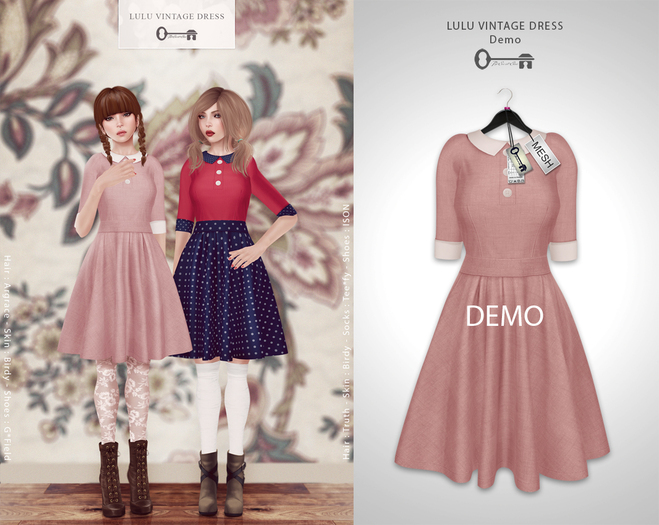 The Secret Store - Lulu Vintage Dress - DEMO