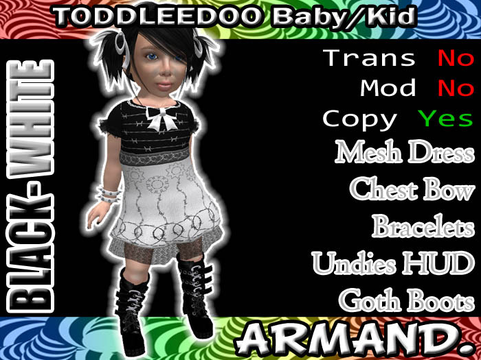 --ARMAND-- BARBED WIRE - BLACK-WHITE