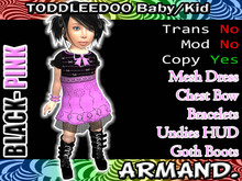 --ARMAND-- BARBED WIRE - BLACK-PINK