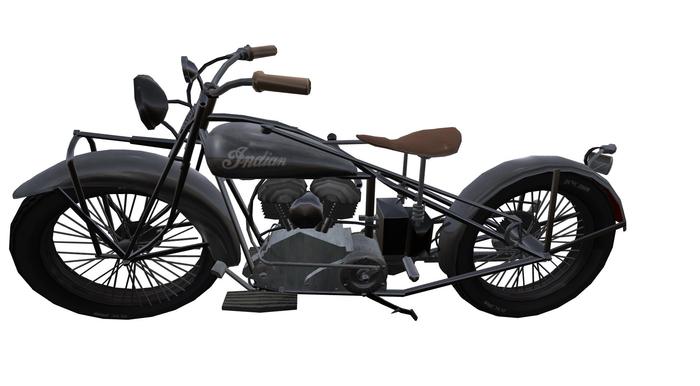1932 Indian Scout Metal