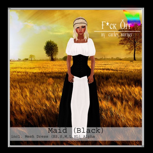 F*CK OFF: Maid Black (Wear to Unpack)