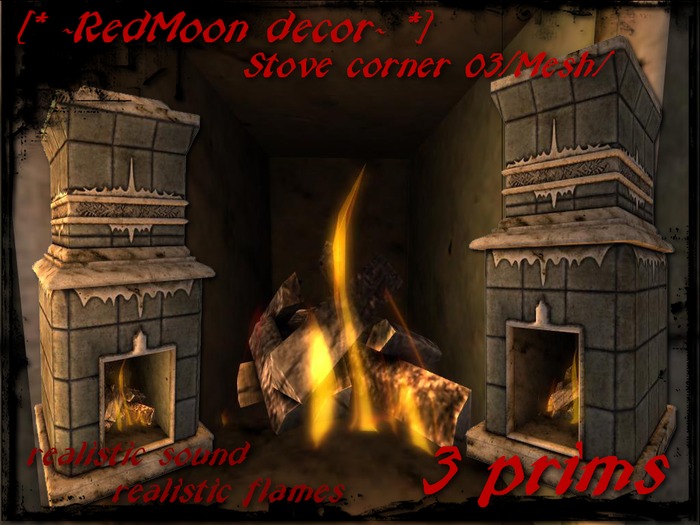 [* ~RedMoon decor~ *] Stove corner  03/Mesh/