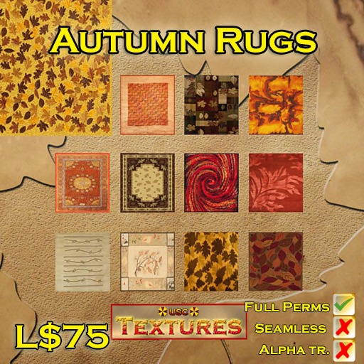 USC Textures - Autumn Rugs
