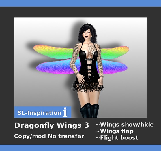 Unisex Dragonfly Wings 3