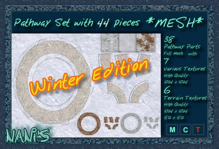NANI's PATHWAY SET *WINTER EDITION* MOD / COPY