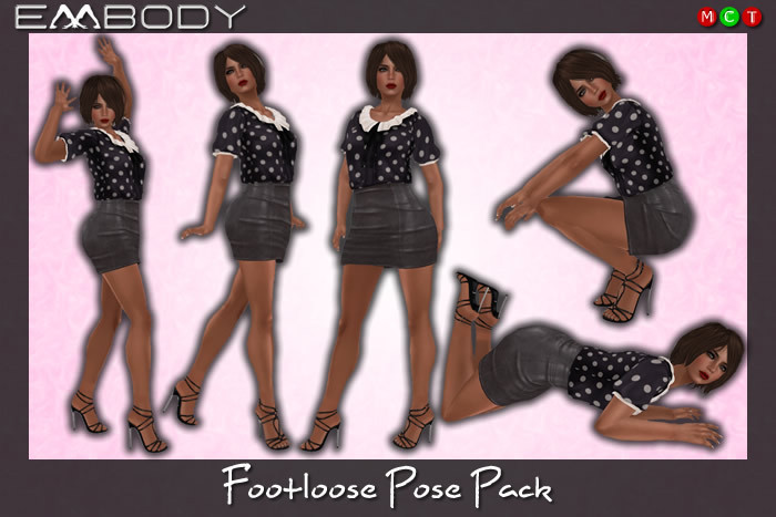 Embody 5 Pose Pack F FOOTLOOSE