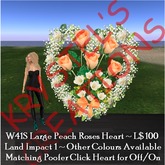 W41S Peach Roses Heart (Rezz Me)