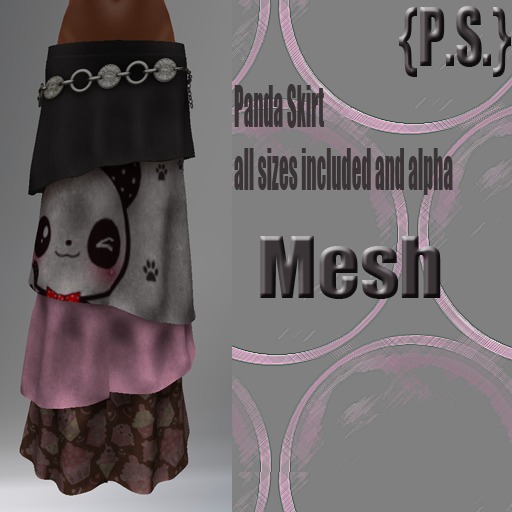 [P.s} Panda Skirt