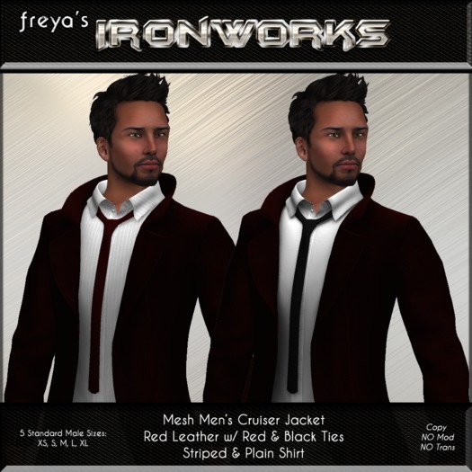 (BOX) Mens Mesh Cruiser Jacket - Brown