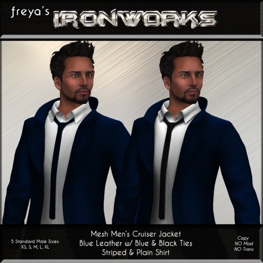 (BOX) Mens Mesh Cruiser Jacket - Brown