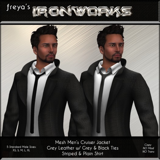 (BOX) Mens Mesh Cruiser Jacket - Brown