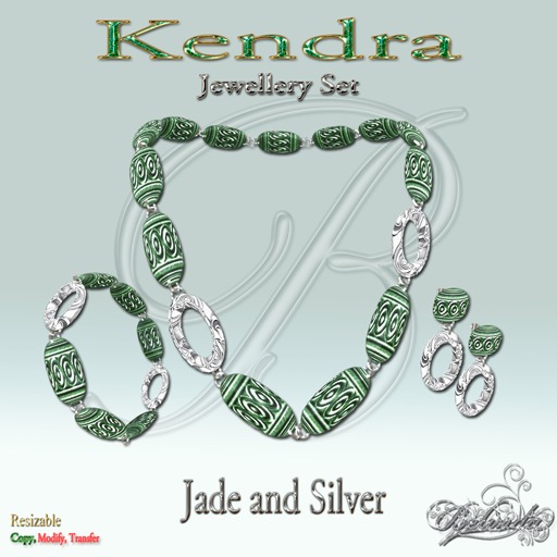 Kendra - Jewellery Set - Turquoise - Gift Box -B