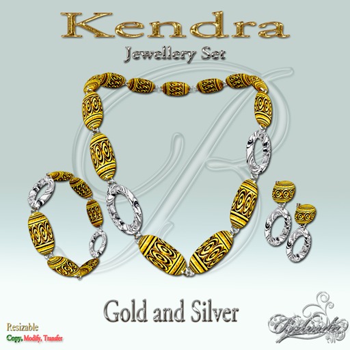 Kendra - Jewellery Set - Turquoise - Gift Box -B