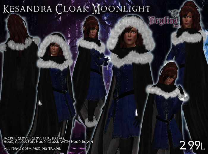 *FF* Feyda's cloak Black