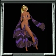 grape pierced silks