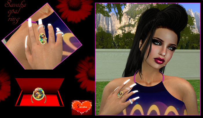 savoha opal ring #