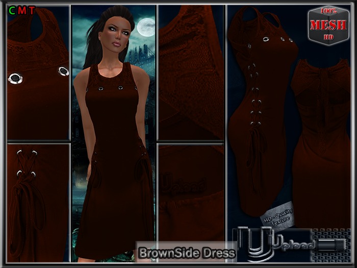 Upload[_]:: - BrownSide Dress