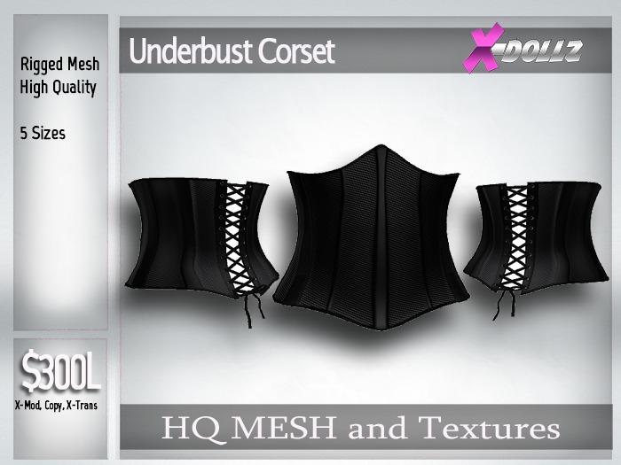 X-DOLLZ Bombshell Corset Dress FUCHSIA with BLACK TRIM LATEX