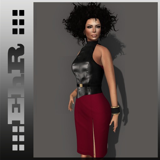 ::: EhR :::_ Dress_ Black Collection (Red)