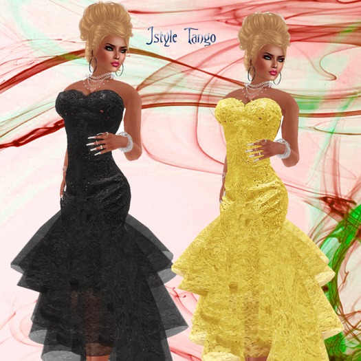 2 ELEGANT DRESS  2 COLORS + 2 APPLY TANGO JSTYLE