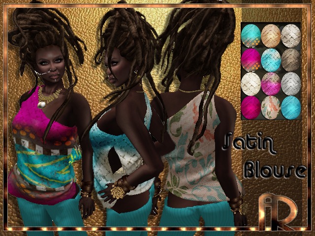 [AR] Elegant Blouse Satin-PROMO!!!!