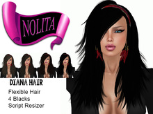 NOLITA - Diana Hair - Blacks