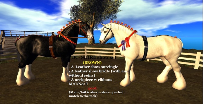 *HPP* Shire - Show set - Brown (Unpack)