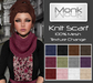 Knit scarf
