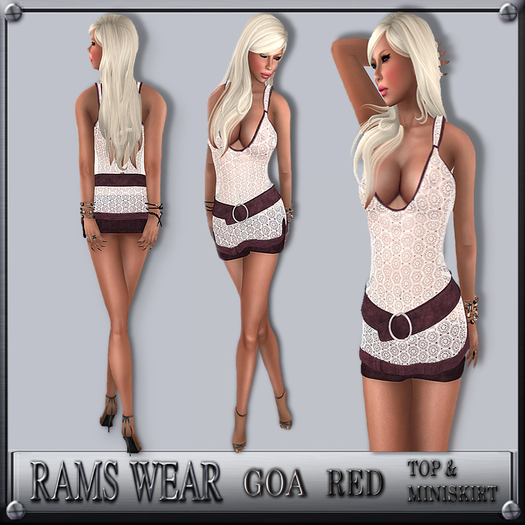 RKW14-Rams Wear-Goa red outfit
