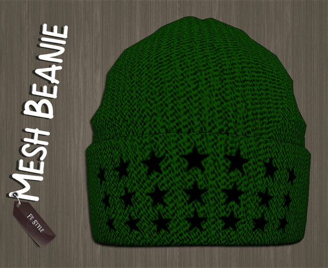 ::Fe Style:: Beanie - 3S Green