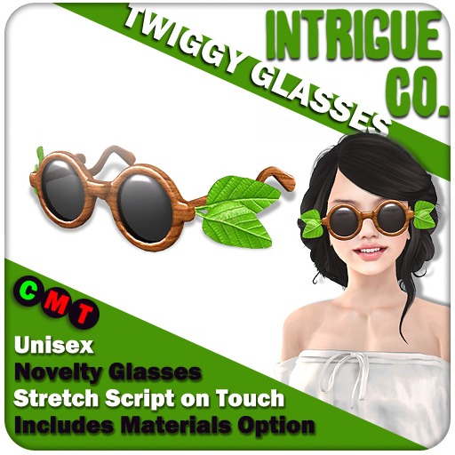 Intrigue Co. - Twiggy Glasses