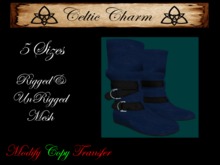 [!CC!] - Blue and Black Boots
