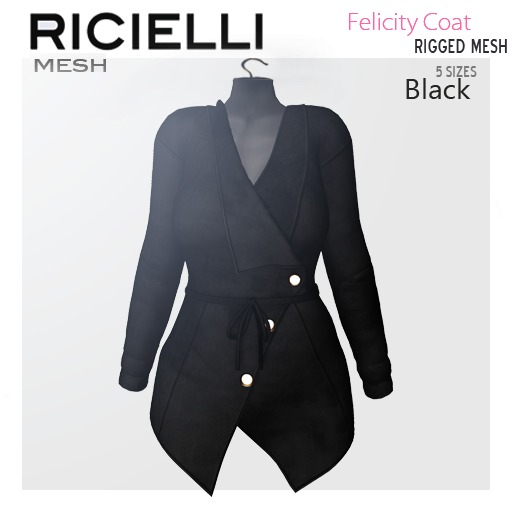 R.icielli - FELICITY Mesh Coat / Brown