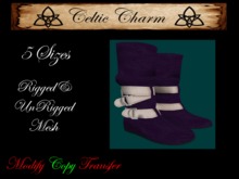 [!CC!] - Purple and White Boots