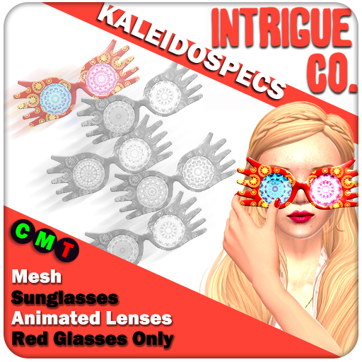 Intrigue Co. - Red Kaleidospecs