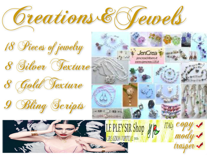 Second Life Marketplace Creations and JewelryPX