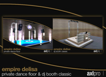 AXL pro box - Empire Delisa DJ Booth Classic & Dance Floor