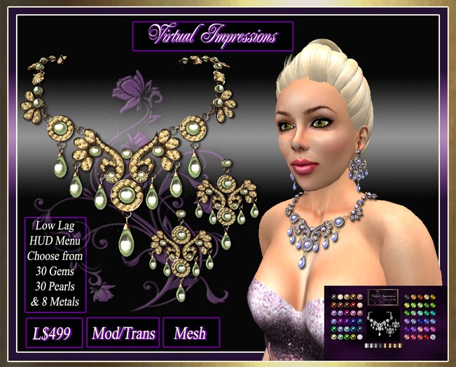 Nadia Tiara Set in Gold & Diamonds